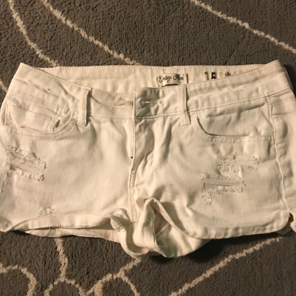 White Shorts